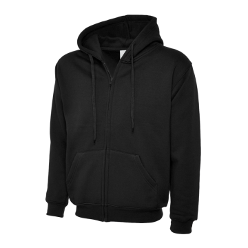 Uneek Classic Hooded Sweatshirt Met Rits UC504