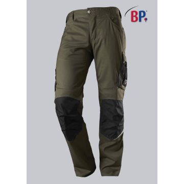 BP 1998-570-0032 Lichte werkbroek met kniezakken - Groen