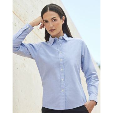Henbury W511 Ladies´ Classic Long Sleeved Oxford Shirt