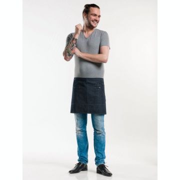 Chaud Devant 487 Apron Multipocket Blue Denim 16"