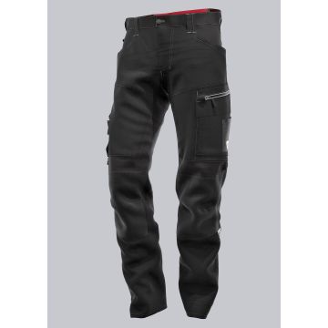 BP 1968-570-0032 Light hybrid work trousers with knee pockets