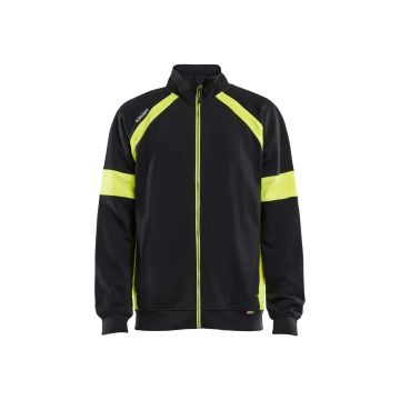 Blaklader 3567 Sweatshirt visible with zipper