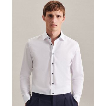 Seidensticker SN693690 Men´s Shirt Poplin Slim Fit Long Sleeve