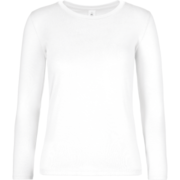 B&C CGTW08TX #E190 Ladies' T-shirt long sleeve White 3XL