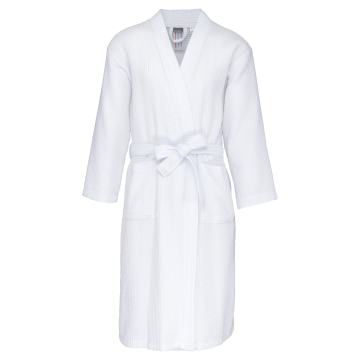 Kariban K122 Kimono Badjas Honinggraatstructuur