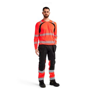 Blaklader 3599 UV T-shirt long sleeves High Vis