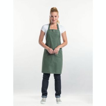 Chaud Devant 559 Bib Apron Base Moss Green