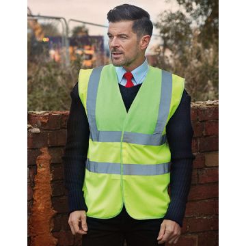 YOKO YK100 Hi-Vis 2 Bands & Braces Waistcoat