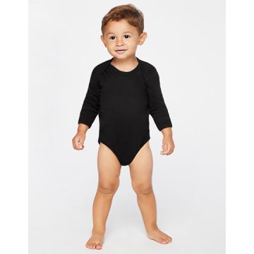 Rabbit Skins LA4411N Infant Fine Jersey Long Sleeve Bodysuit
