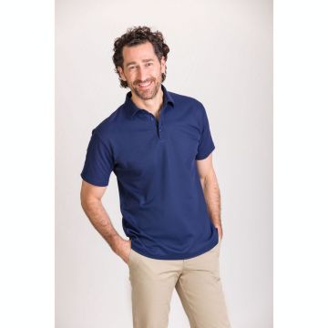 NORVIL 1722 Men's Polo Short Sleeve Natural