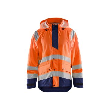 Blaklader 4323 Rain Jacket High Vis LEVEL 1