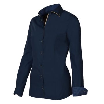 Giovanni Capraro 29325-38 Women's Blouse 55/45% Cotton/Polyester