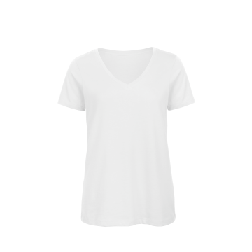 B&C CGTW045 Organic Cotton Inspire V-neck T-shirt / Woman