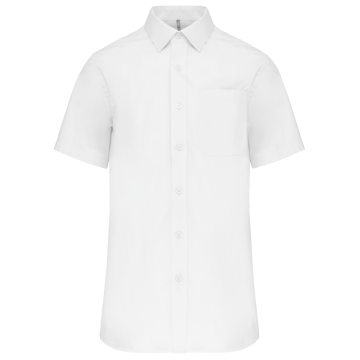 Kariban K543 Heren poplin overhemd korte mouwen