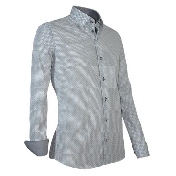 Giovanni Capraro 938-12 Men's Shirt 55/45% Cotton/Polyester