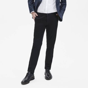 Sunwill 10517-4451 Chino in Modern Fit - Zwart