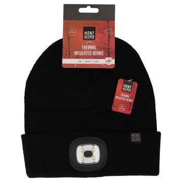 Heatkeeper Heren Thermal Beanie + LED 000140333002