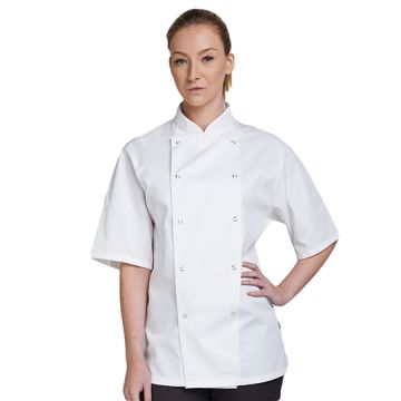 Dennys London DL901 Short Sleeve Chef Jacket