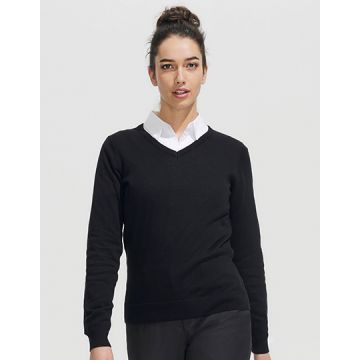 SOL´S L411 Women´s V-Neck Sweater Galaxy