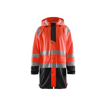 Blaklader 4324 Rain Jacket High Vis LEVEL 1