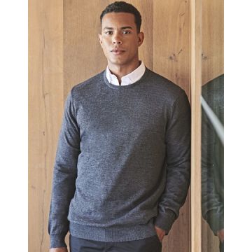 Henbury W725 Men´s Lightweight Crew Neck Jumper