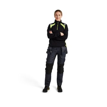 Blaklader 3403 Women's sweatshirt half zip Visible