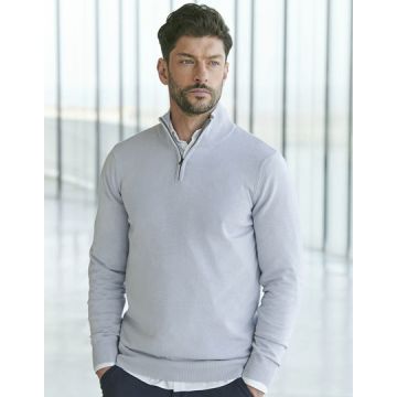 Henbury W729 Men´s Quarter Zip Jumper
