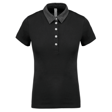 Kariban K261 Tweekleurige damespolo jersey