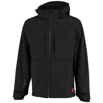 Ballyclare 98301 winddicht / waterafstotend softshell jas met hood