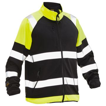 Jobman 65512755 5127 Hi-Vis Softshell Light Jacket