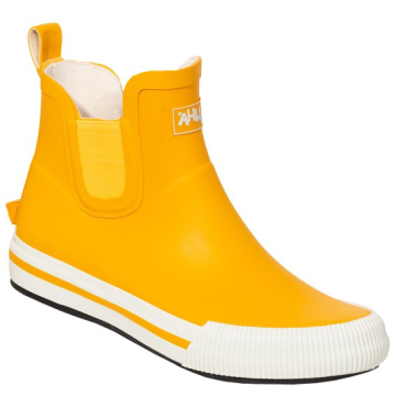 Saliha Dames Enkellaars 1636 Geel/Wit