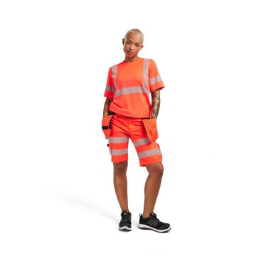 Blaklader 7186 Women's High Visibility Shorts with Stretch