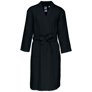Kariban K122C Kimono Badjas Honinggraatstructuur