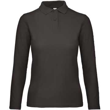 B&C CGPWI13C ID.001 Ladies' long-sleeve polo shirt