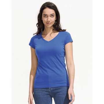 SOL´S L156 Women´s V-Neck-T-Shirt Moon