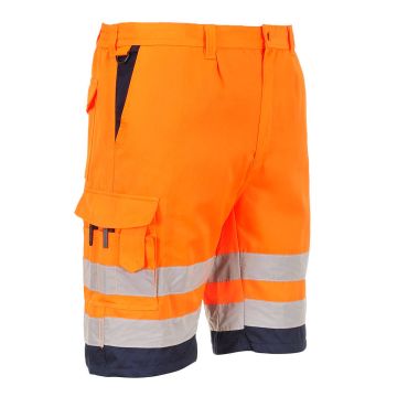 Portwest L043 Hi-Vis lichtgewicht polykatoen korte broek