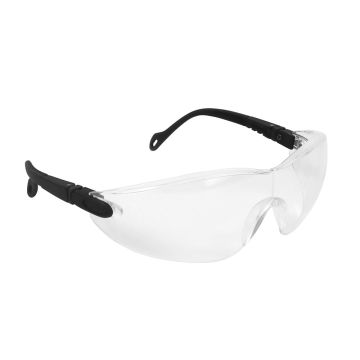 JSP ASA640-121-100 Bril Zwart/Clear