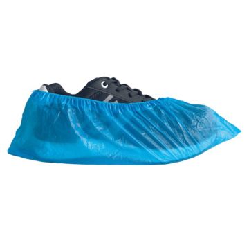 PSP Overschoen PE Blauw 30mu 40x15cm 100st