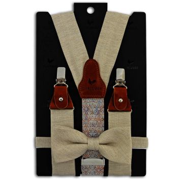 Sir Redman SR20199 ( SRCOMBI20199B ) bretels combi pack Gracefull Groom sand