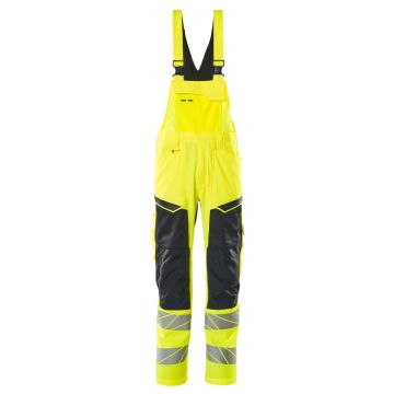 MASCOT 19569 Amerikaanse overall met kniezakken ACCELERATE SAFE - Geel