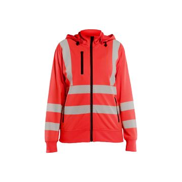 Blaklader 3574 Women's High Vis sweatshirt with detachable hood