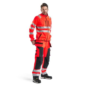 Blaklader 1567 Softshell Work Pants High Vis