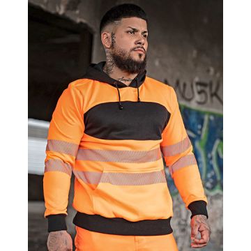 Korntex KX1002 EOS Hi-Vis Workwear Hoody With Printing Area