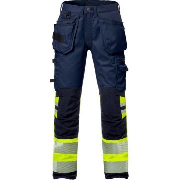 FRISTADS 127732 High vis werkbroek stretch klasse 1 2706 PLU