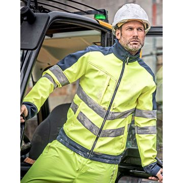 Regatta High Visibility RG625 Pro Hi-Vis Softshell Jacket