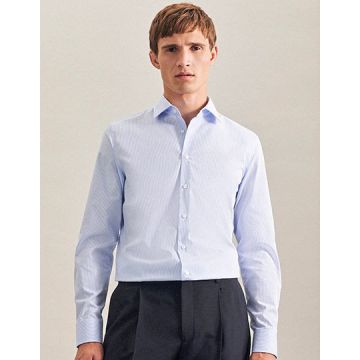 Seidensticker SN293600 Men´s Shirt 2 Shaped Check/Stripes Long Sleeve