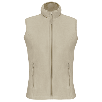 Kariban K906 Bodywarmer van microfleece dames - Wit