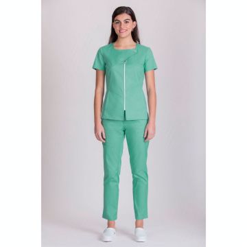 NORVIL 1140 Women's Jacket Short Sleeves Stretch Cotton