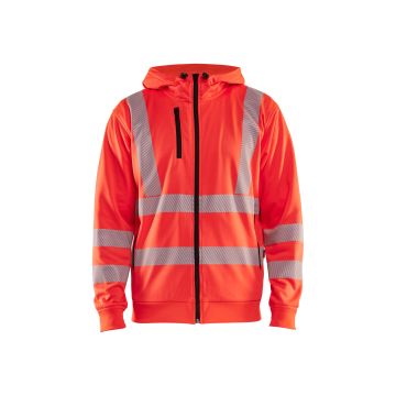Blaklader 3565 High Vis Hoodie with zipper