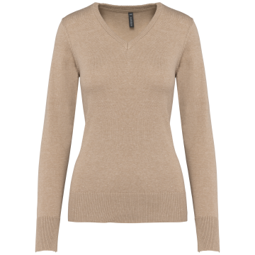 Kariban K966 Dames pullover met v-hals